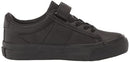 POLO RALPH LAUREN Boy's Sayer Ps Triple Black Sneaker, Black-t, 7.5 Toddler