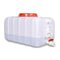 SXKJDM Large Plastic Water Storage Tanks Emergency Water Storage 50L/80L/110L/200L Camping & Hiking Water Storage Water Container Multifunctional Water Tank(Size:110L/29gallon)
