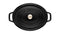 Staub Oval Cocotte, 31 cm, Black