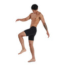 Speedo Men's Eco Endurance+ V Cut Mid Jammer, Black, 34