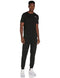 PUMA Men's Essential Small Logo Tee, Black/Cat, L