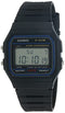 Casio F91W-1 Unisex Black Digital Watch with Black Band