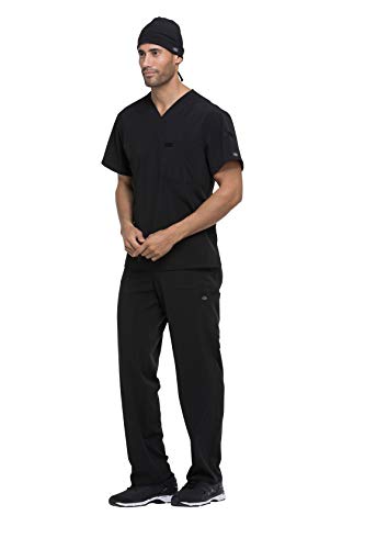 Dickies Scrub Cap, EDS Essentials Unisex Surgical Cap with Four-Way Stretch and Moisture Wicking DK502, Black, One size