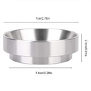 58mm Metering Funnel, Aluminum Espresso Metering Handle Metering Funnel Coffee Metering Ring, Universal Coffee Dosing Ring Coffee Maker Accessories