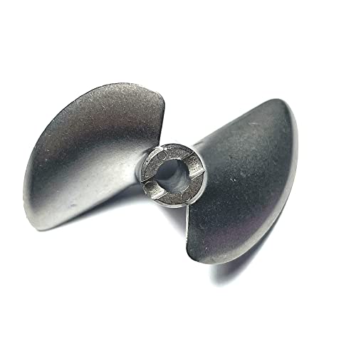ZDingTech Upgrade Metal Propeller,4mm UDI RC Boat Propeller Parts for UDI Arrow RC Boat Parts,Upgrade Propellers for UDIRC Arrow 5 005 UDI005 UDI022 RC Boat Upgrades.1pcs