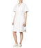 Dickies EDS Professional Women Scrubs Dress Button Front 84500, White, X-Small