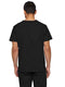 Dickies Xtreme Stretch Men's V-Neck Scrub Top, Black, 3X-Large Big