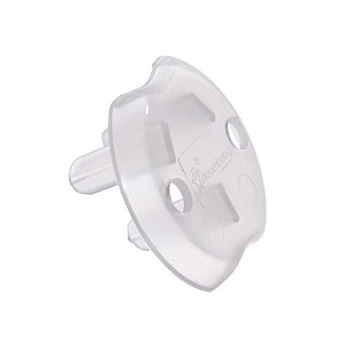 Dreambaby Electric Outlet Socket Plug Cover - Baby Proofing Plug Protectors - Power Point Safety Plugs Guard Covers - 48 Count