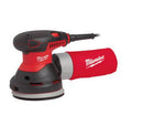 Milwaukee ROS125E Eccentric Sander – 300 W Ø125 mm + 3 Abrasives, Carry Bag – 4933433180