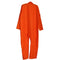 Halloween Men Boys Prisoner Convict Costume Fancy Party Prison Overall Jumpsuit - Adult