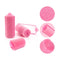 36 Pcs Foam Sponge Hair Rollers,Pink Sponge Styling Curler, Foam Pad Hair Styling Curler, Flexible Hair Styling, Foam Styling