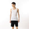 Hanes HM2-K701 Men's Tank Top (Set of 2), 100% Cotton, Soft, Ribbed, Easy to Move, Red Pack, 2 Pieces, A Shirt, white, L