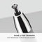 ConairMan Ear, Nose, and Eyebrow Hair Trimmer for Men, Cordless Battery-Powered Trimmer with Professional Metal Handle, Patent 360 Bevel Blade for No Pull, No Snag Trimming Experience
