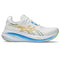 ASICS Men's GEL-NIMBUS 26 Running Shoes, White/Waterscape, 12.5