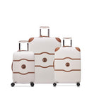 DELSEY PARIS Chatelet Air 2.0 Hardside Luggage with Spinner Wheels, Angora, Checked-26 Inch Trunk, Chatelet Air 2.0 Hardside Luggage with Spinner Wheels