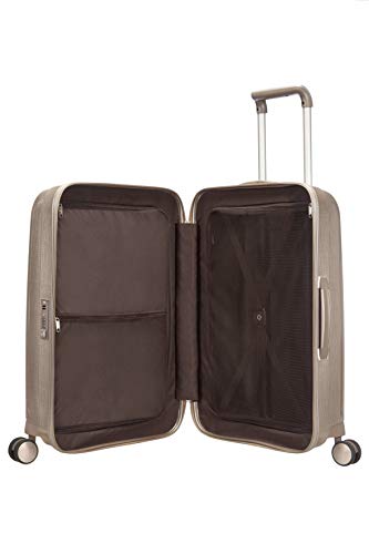 Samsonite Lite-Cube Suitcase, Ivory Gold, 82cm