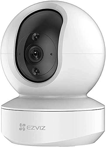 EZVIZ Security Camera, 1080P Indoor Pan&Tilt WiFi IP Camera, Baby/Pet Monitor, Motion Detection, Smart Tracking, Night Vision, 2-Way Talk, Sleep Mode, 256G SD/iCloud Storage, Works with Alexa, TY1