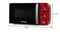 Orbegozo Microwave MI 2121, 20 litre capacity, 6 power levels, timer, defrosting program, 700 W, red