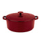 Cuisinart CI670-30CR Chef's Classic Enameled Cast Iron 7-Quart Round Covered Casserole, Cardinal Red