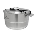 Stanley Even Heat Camp Pro Cookset, 11-Piece Camping Cookware Set with Stainless Steel Pots and Pans, Utensils, Lids, and Cooking Accessories, Outdoor Travel Kit for Backpacking, Hiking, and Fishing