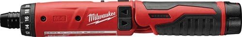 Milwaukee Electric Tools M4 1/4" Hex Screwdriver Kits, 600 rpm, 4 V