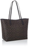 Coach 5696 Signature Tote Bag, Im/BrownBlack, Free Size