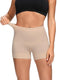 Joyshaper Women Tummy Control Shorts Seamless Body Shaper Under Dress Shorts Breathable Boxer Briefs Shapewear, Beige, L