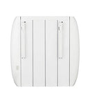 MYLEK Panel Heater Radiator 1000W Electric with Programmable Digital Timer - Aluminium Wall Mounted Freestanding Slim White, Bathroom IP24 Splashproof, LOT 20 Eco Design Energy Efficient (1KW)