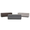 Simpli Home Kingsley Large Storage Ottoman Bench, Stone Grey