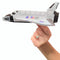 Zugar Land Space Shuttle Foam Gliders (8") (3 Pack) Outer Space Cosmos Flying Toys. Plane Fun Jet (Three Gliders)