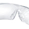 Stanley Clear Lens Transparent Safety Glasses - Clear Safety Glasses For Men & Women - Transparent Arms and Lenses with UV Protection Glasses - Rubber Tipped No-Slip Design - SY1201D