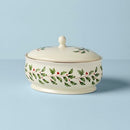 Lenox Holiday Covered Dish, Red & Green