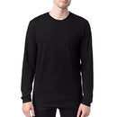 Hanes Men's Long Sleeve Nano Cotton Premium T-Shirt (Pack of 2), Black, Medium