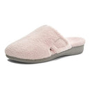 Vionic Women’s Gemma Mule Slipper - Comfortable Spa House Slippers that include Three-Zone Comfort with Orthotic Insole Arch Support, Soft House Shoes for Ladies, Pink, 7