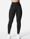 YEOREO Liz Scrunch Workout Leggings for Women High Waisted Butt Lifting V Back Waist Seamless Gym Yoga Leggings, 1 Black, Small