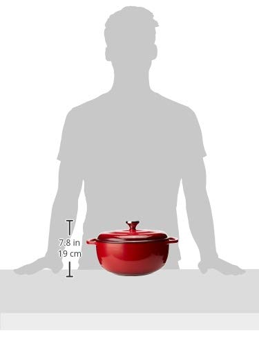 LODGE Enamel Dutch Oven 6Qt, 1 EA