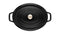 Staub Oval Cocotte, 31 cm, Black