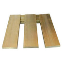 AcbbMNS H59 Brass Flat Bar Strip Solid Metal Plate Sheet Panel 3mm Thickness, 300mm Length, 50mm Width