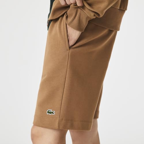 Lacoste Men's Cotton Fleece Short, Green, Large