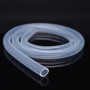 Food Grade Transparent Silicone Rubber Tube Hose Pipe Clear Beer Milk Soft Flexible Silicone Rubber Tubing Water Air Hose Pipe Transparent for Pump Transfer (4 * 6mm)