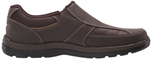 ROCKPORT Men's Get Your Kicks Slip-On Loafer, Brown, 9 US Wide