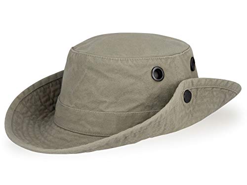 Tilley T3 Wanderer Hat, Khaki, Size 7 5/8