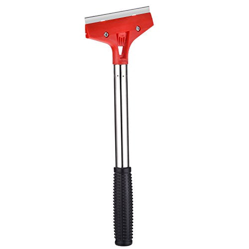 BBTO Long-handle Floor Wall Scraper Tool with 4 Inch Blade for Wallpaper and Floor Tile Adhesive Removal