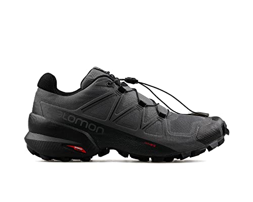 Salomon Speedcross 5 Gore-tex Trail Running Shoes for Men, Magnet/Black/Phantom, 7.5