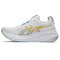ASICS Men's GEL-NIMBUS 26 Running Shoes, White/Waterscape, 12.5
