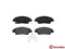 Brembo P 28 050 Disc Brake Pad Set (4 Pieces)