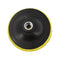 3pcs 5-Inch/125mm Hook and Loop Backing Pad Disc for Sander Angle Grinder, Backer Sanding Wheel with M14 Metal Shaft (5" /125mm)