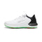 PUMA GOLF Men's Phantomcat Nitro Sneaker, Puma White-puma Black-fluro Green Pes, 15