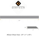 HSS Planer Blades 15" for Delta 22-677 DC-380 Grizzly G0453 G1021 G6701 JET 708529G JWP-15CS JWP-15HO Freud C045 Reliant DD-37 Powermatic Planers Heat Treated, Set of 6 Replacement