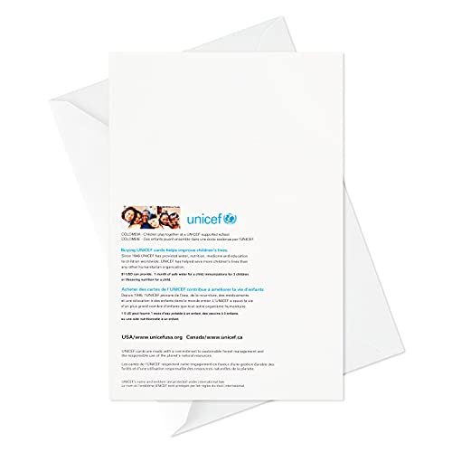 Hallmark UNICEF Boxed Christmas Cards Assortment, 20 Designs (20 Cards and 21 Envelopes)